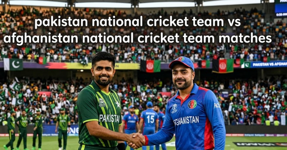 Pakistan National Cricket Team vs Afghanistan National Cricket Team Matches
