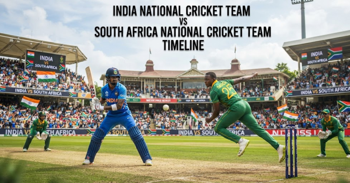 India vs South Africa Cricket Timeline & History