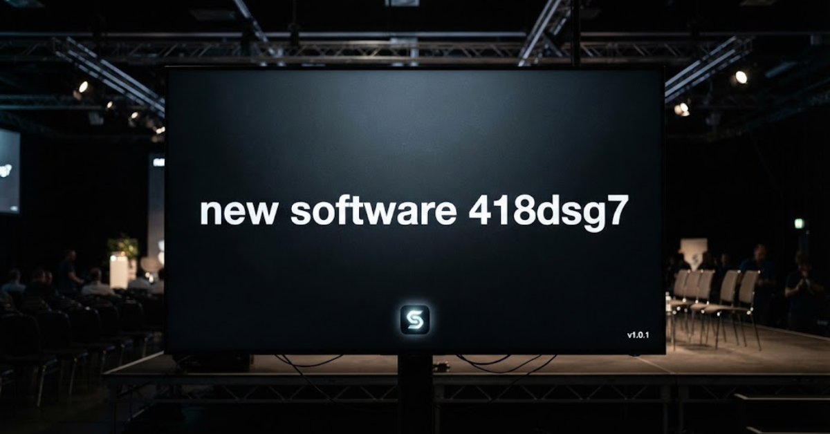 New Software 418dsg7: What Is It?